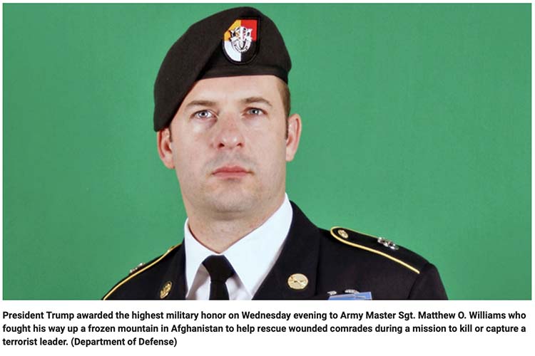 Army Master Sgt. Matthew O. Williams