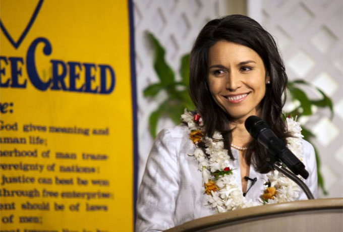 United States Congresswoman Tulsi Gabbard